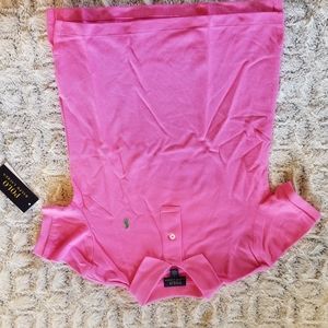 Pink polo by ralph Lauren